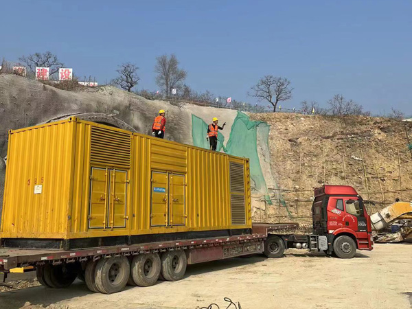 毕节发电机出租案例展示